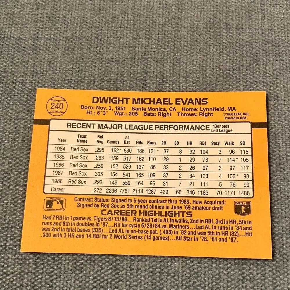 Donruss see pictures